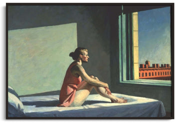 Inspiration Morning Sun Hopper - peinture à l'huile