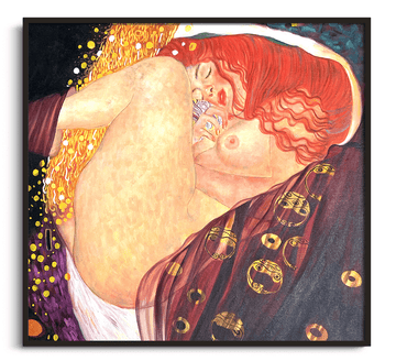 Inspiration Danaé Klimt - peinture à l'huile